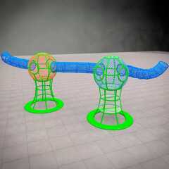 Верёвочные шары с переходом «СфероПарк»