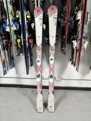 Горные лыжи Rossignol 160 женские с креплениями