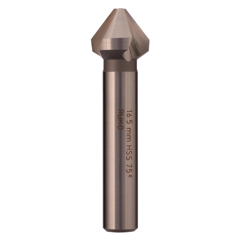 Зенковка ц/х 75° 16,5мм HSS-G 3z L60мм d10мм Ruko 102225