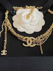 52312 - Колье чокер CHANEL с цепочками
