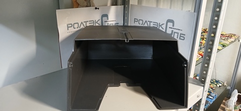 Кожух OPS001 RAL7024(крышка привода BXL CAME)