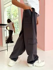 140011C-29 Брюки для девочки, Антрацит