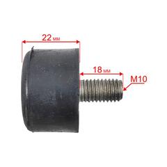 Подушка-опора DDE для виброплиты VP90-CK (Ø35×35мм) (резиновая ножка) (908-719-021)