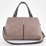 Сумка Саломея 198 македония тауп + шоколад