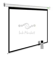 Экран Cactus 134" 240x240см MotoExpert CS-PSME-240x240-WT 1:1 настенно-потолочный рулонный белый (моторизованный привод)