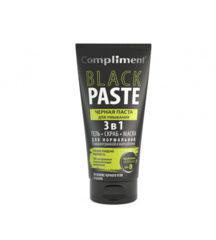 Black Paste Черная паста для умывания 3 в 1 гель, скраб, маска 165мл