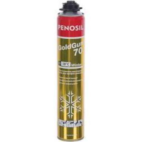 Пена монтажная профессиональная Penosil GoldGun-70 зимняя 880 мл