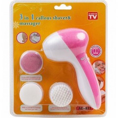 Массажёр для лица 3 in 1 Callous Shaver & Massager