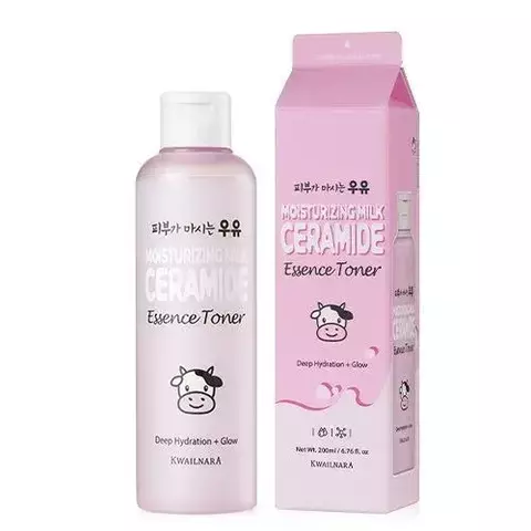 Welcos Kwailnara Moisturizing Milk Ceramide Toner Увлажняющий тонер для лица с керамидами и молочными протеинами