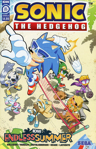 IDW Endless Summer Sonic The Hedgehog #1 (One Shot) (Cover A)