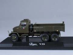 Praga V3S Army tipper truck 6х6 1953 Abrex 1:43