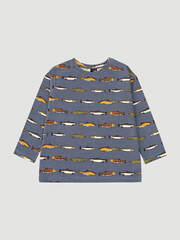 Лонгслив оверсайз Mjölk Рыбы