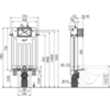 Инсталляция для унитаза Alcaplast Alcamodul AM100/1000