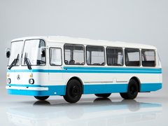 LAZ-695N white-blue 1:43 Modimio Our Buses #1