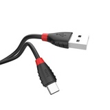 Кабель USB - Type-C 3A HOCO X27 1,2м (120 см) (Черный)