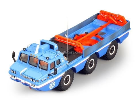 ZIL-49060 Blue Bird with crane DIP 1:43