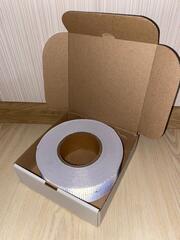 Лента СВТ светоотражающая морская SOLAS (Солас), серая. Рулон - 50 ярдов (45,7 м)