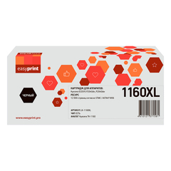 Лазерный картридж EasyPrint LK-1160XL (Kyocera ECOSYS P2040dn/P2040dw) для Kyocera, черный, с чипом