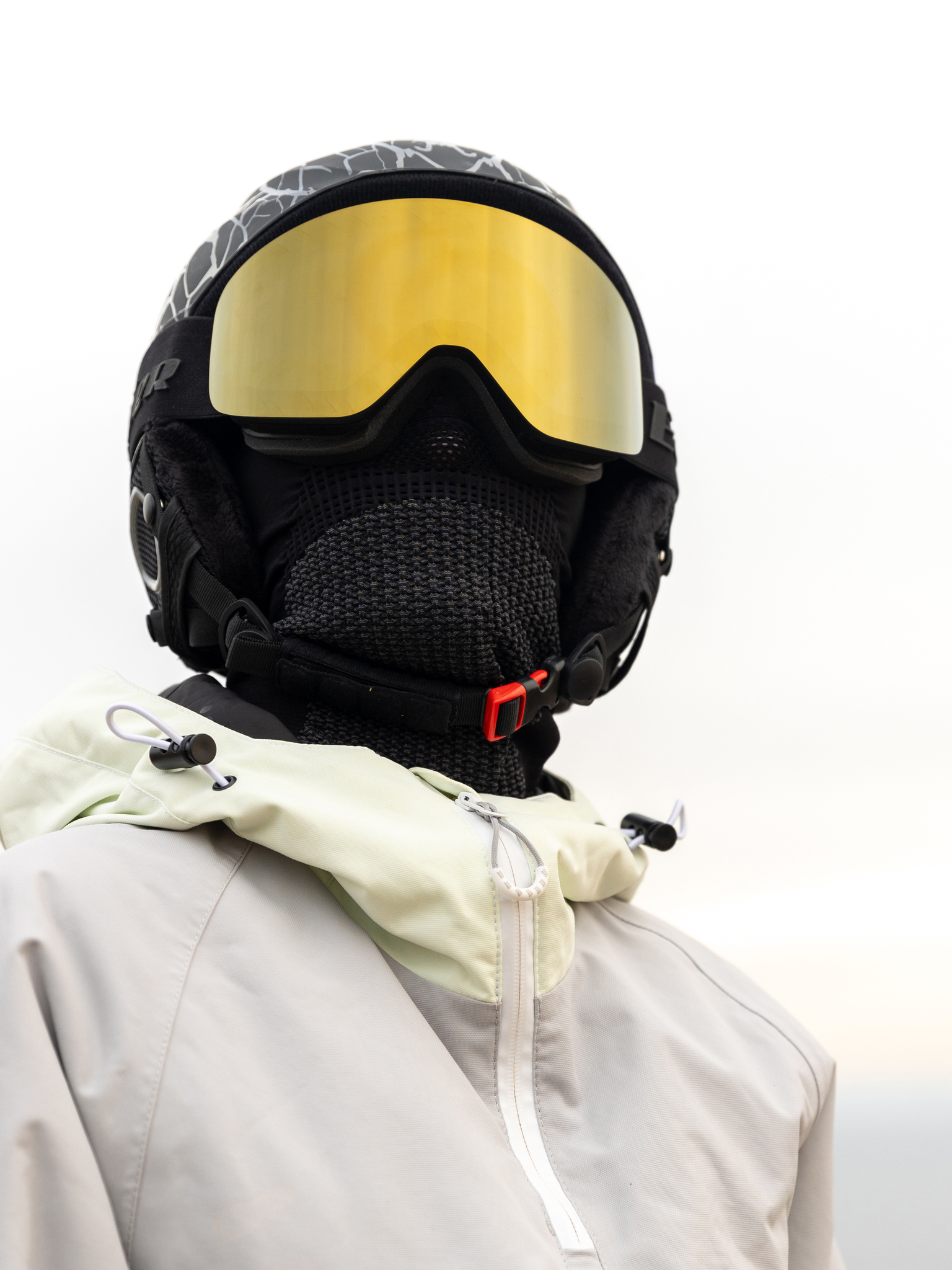 Маска горнолыжная EasyRider BLACK цвет золотой - Маски горнолыжные | iRide shop фото 2