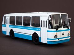 LAZ-695N white-blue 1:43 Modimio Our Buses #1