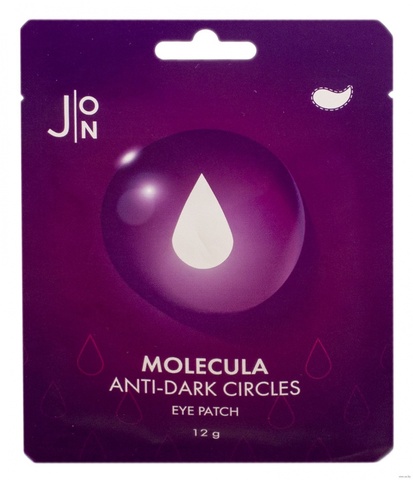 J:ON Тканевые патчи для глаз MOLECULA ANTI-DARK CIRCLES EYE PATCH, 1шт