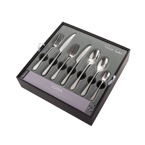 Набор столовых приборов на 6 персон 42 предмета Robert Welch Iona Bright