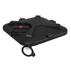 Бак для душа "Rostok" 110 л с подогревом ЭкоПром 110 л.(1000x1000x215см;10,5кг;Черный) - арт.557046