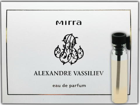 Набор миниатюр ароматов Mirra by Alexandre Vassiliev Mirra