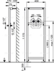 AlcaPlast A104B/1200 Монтажная рама для смесителей