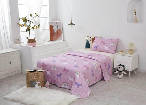 Покрывало 160х220 и наволочка 50х70 Sofi De MarkO Magic №5