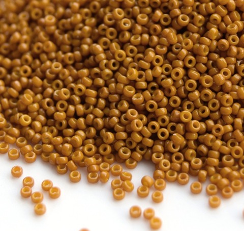 15/0 RR-4456 Бисер круглый Миюки /Miyuki round 15/0 duracoat opaque hawthorne