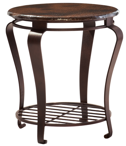 Clark Round End Table
