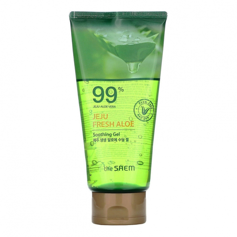 The Saem Jeju Fresh Aloe Soothing Gel 99% Гель с алоэ универсальный увлажняющий