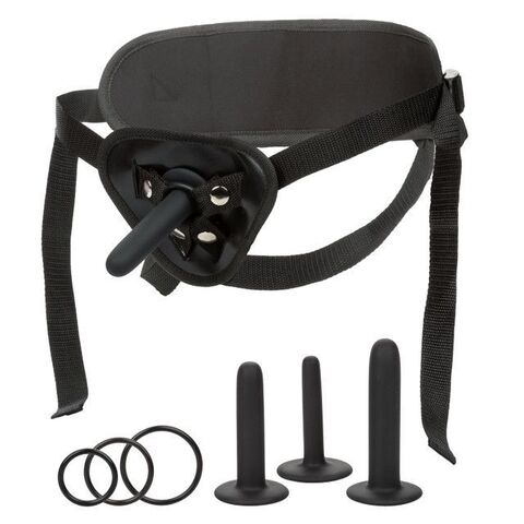Страпон для анального секса с 3 сменными насадками Silicone Pegging Kit - California Exotic Novelties Boundless SE-2700-75-3
