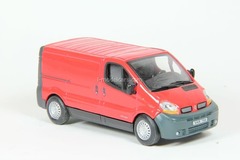 Renault Trafic van red Cararama 1:43