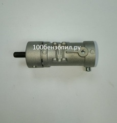 Редуктор для бензокосы, электрокосы с кривой штангой (вал квадрат, штанга D-25,4 мм)