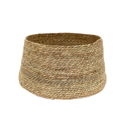 Корзина для елки 26x58см ChristmasDeLuxe джутовая коричневая