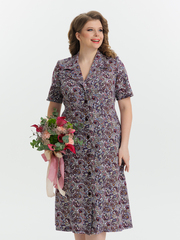 4536 Халат на пуговицах