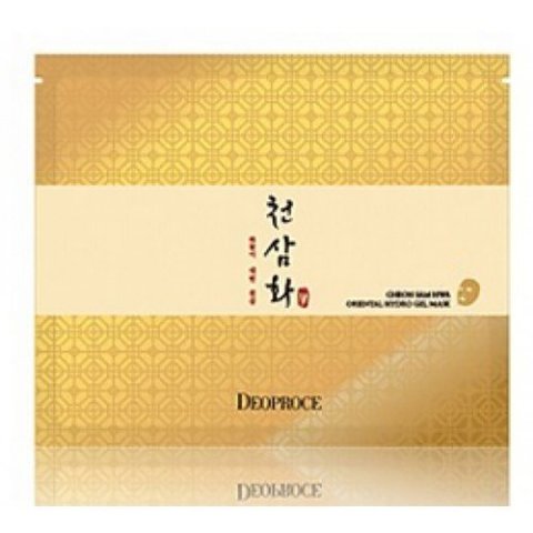 ДП SHEET Маска для лица гидрогелевая антивозрастная DEOPROCE CHEON SAM HWA ORIENTAL HYDRO GEL MASK 25g