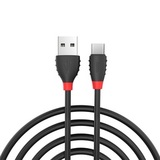 Кабель USB - Type-C 3A HOCO X27 1,2м (120 см) (Черный)