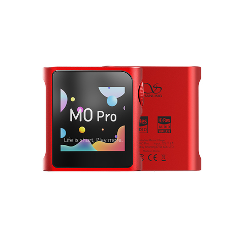 Shanling M0 Pro red, портативный аудиоплеер