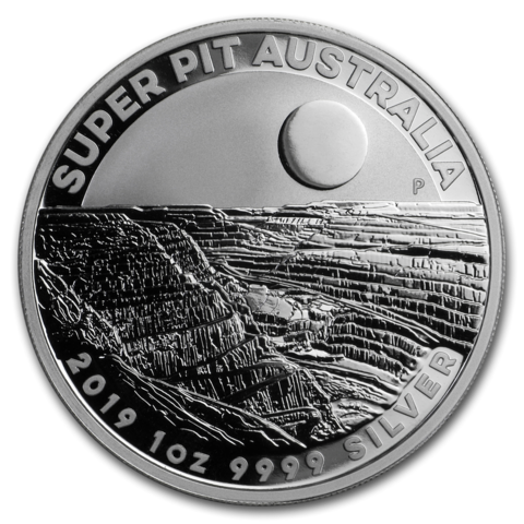 1 доллар. Супер Пит Золотой рудник. Австралия. 2019 год. BrUNC