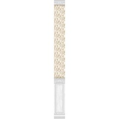 Ламинированная панель ПВХ Росария кремовая 2700х250мм