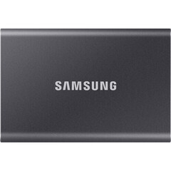 Внешний SSD Samsung 2TB T7 Portable SSD Titan Gray титановый