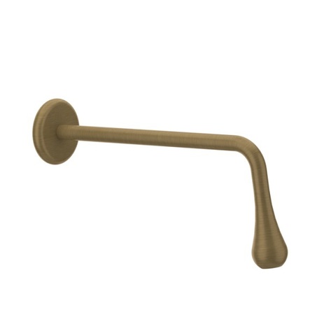 Gessi Goccia 33719#713 Настенный излив 250мм, для монтажа с удаленным управлением 33700/33743 (не входит в комплект), цвет: Antique Brass