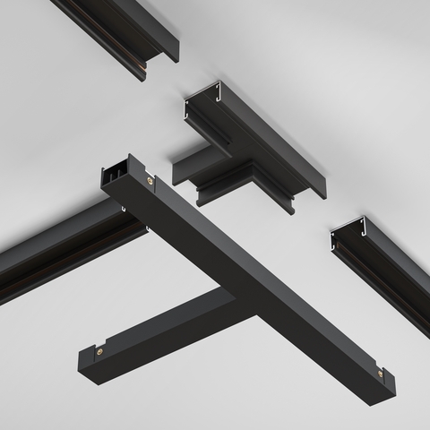 Комплектующие для накладной трековой системы Maytoni Accessories for tracks basity TRA172CT-11B