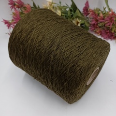 Фактурный хлопок с шелком Coset 03 Мох