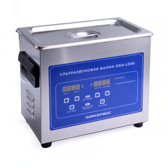 Ультразвуковая ванна с цифровым управлением, функциями подогрева и дегазации, 3 л ОДА Сервис ODA-LD30