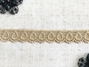 Кружево плетеное, ш. 2-2,2 см, бежевый