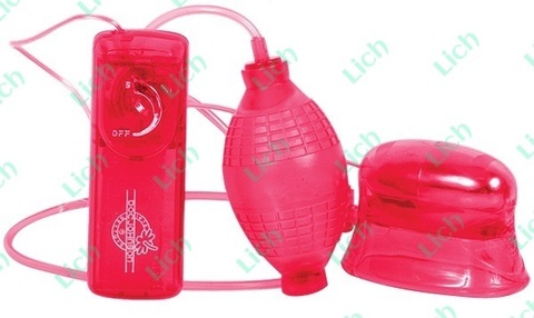 Помпа для клитора с вибрацией PUCKER